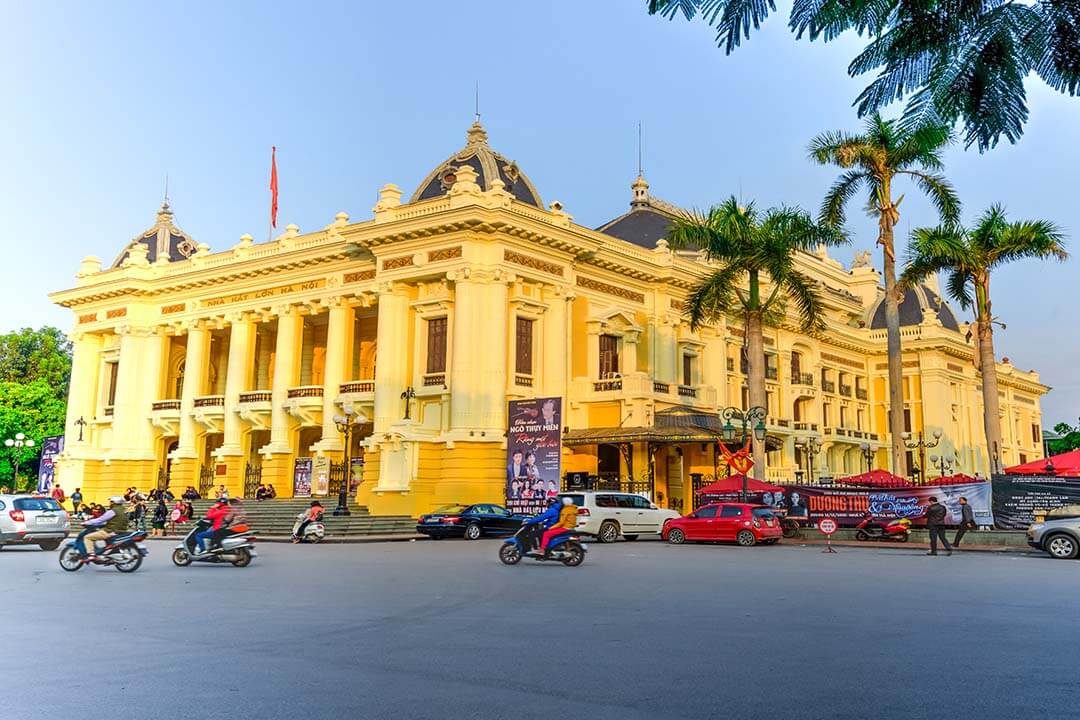 Hanoi Opera House Left Side