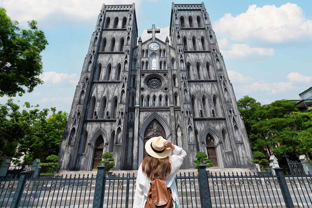 St Josephs Cathedral in Hanoi