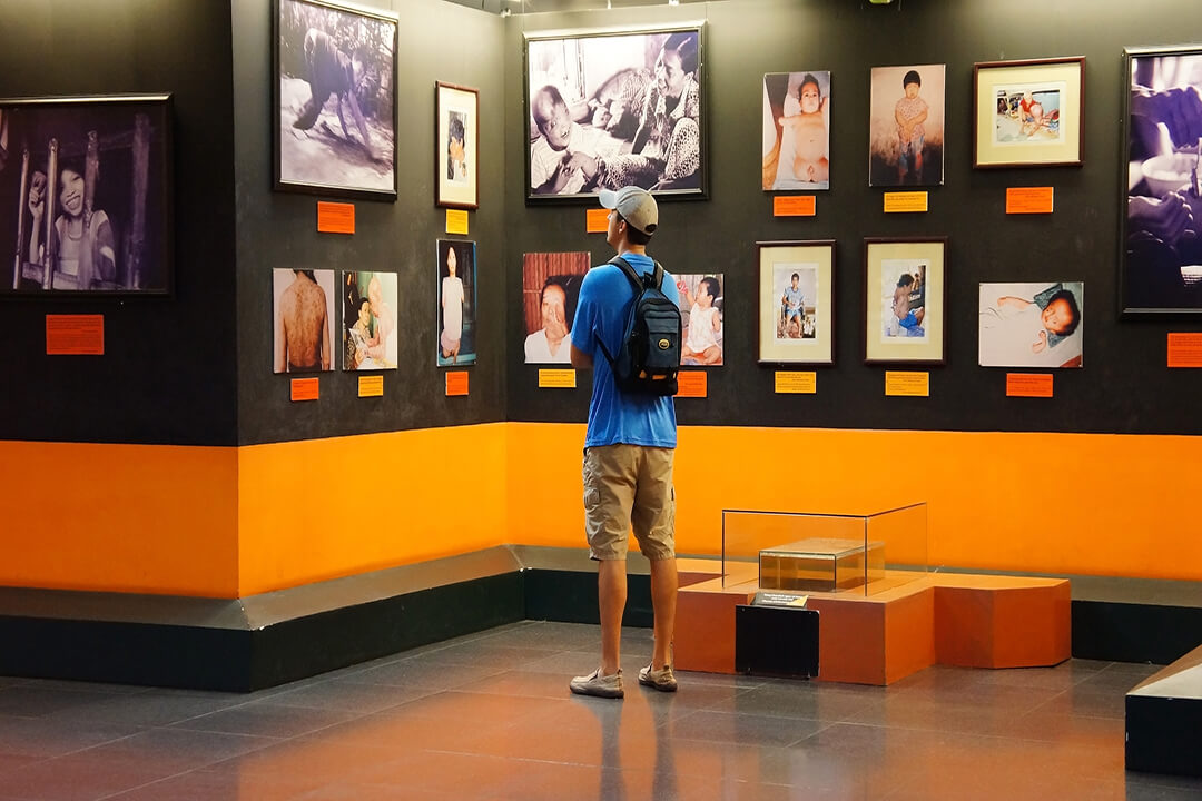 First floor of War Remnants Museum