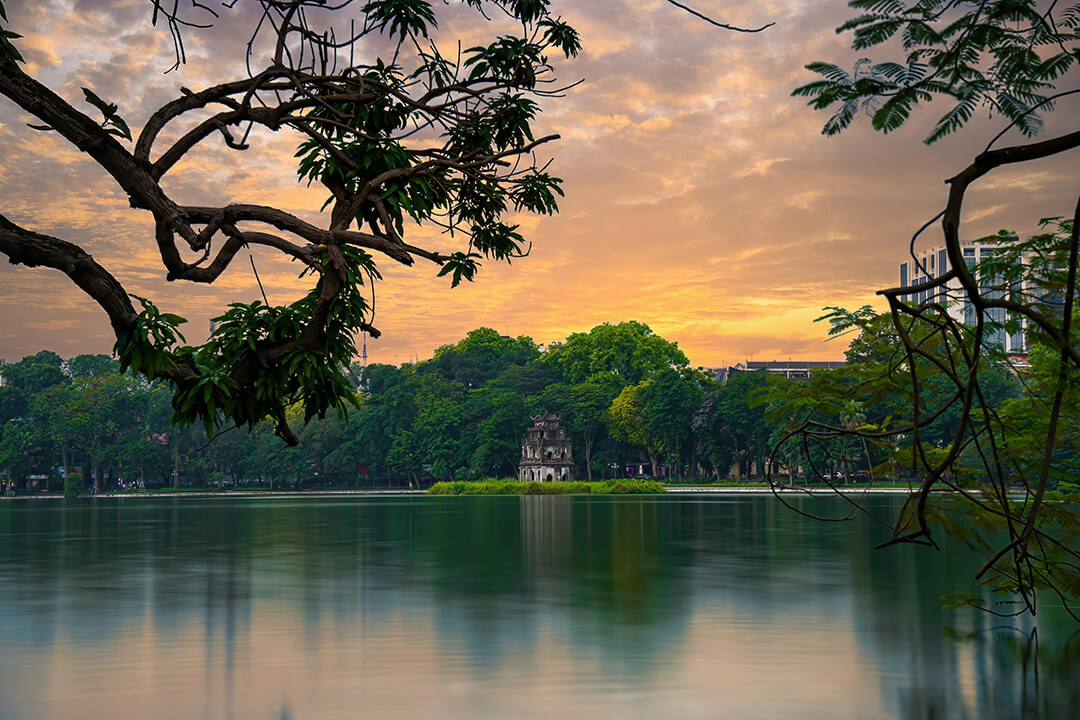 Hoan Kiem Lake - Symbol of Hanoi capital