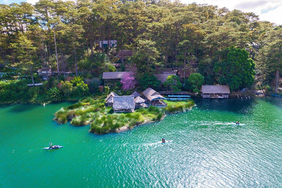 Tuyen Lam lake in Dalat