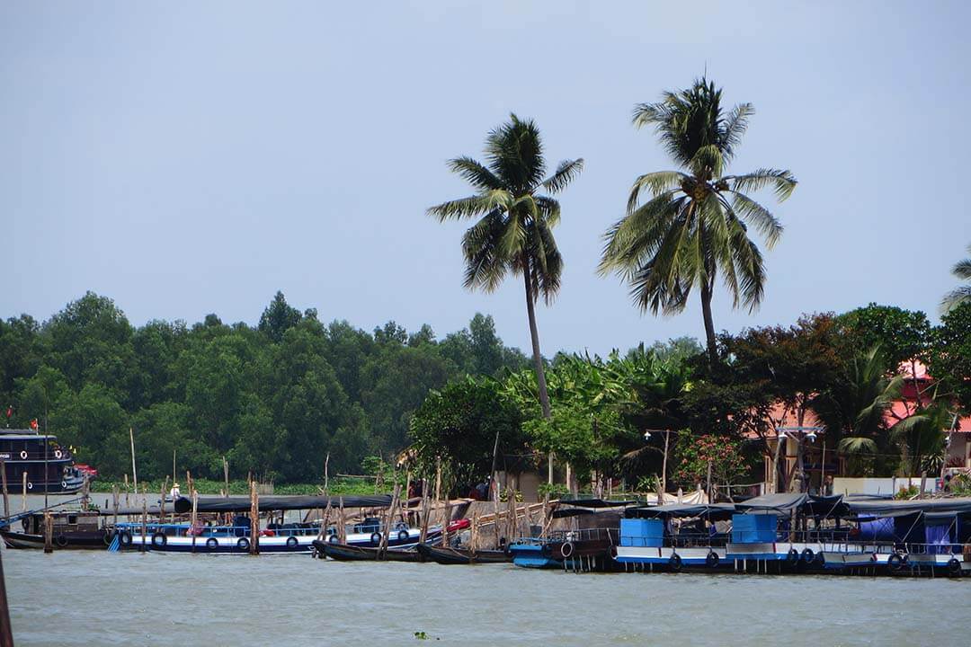 A corner of Ninh Kieu Wharf