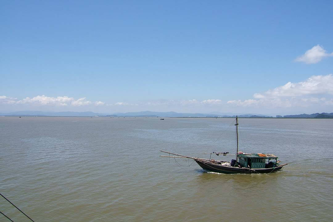 Bach Dang River overview