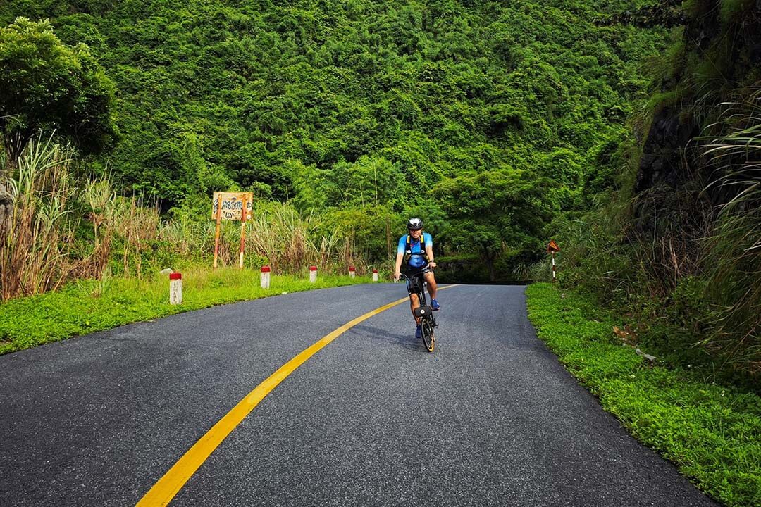 Cycling in the Cat Ba National Park