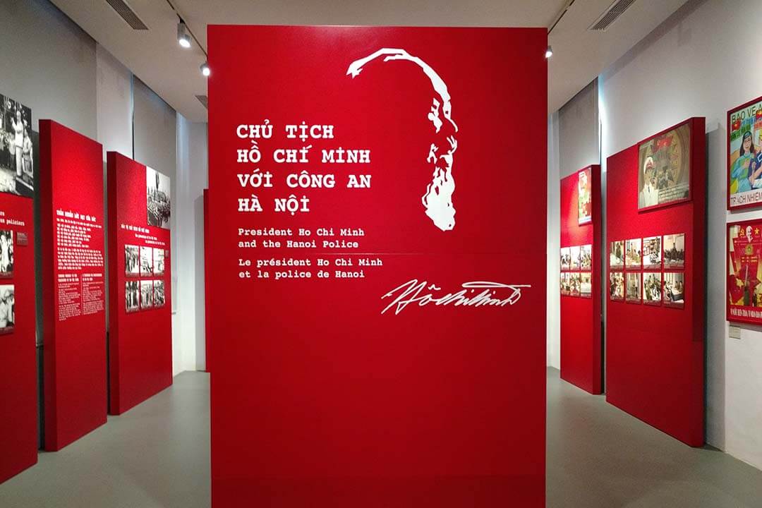 Exhibition in the Hanoi Police Museum