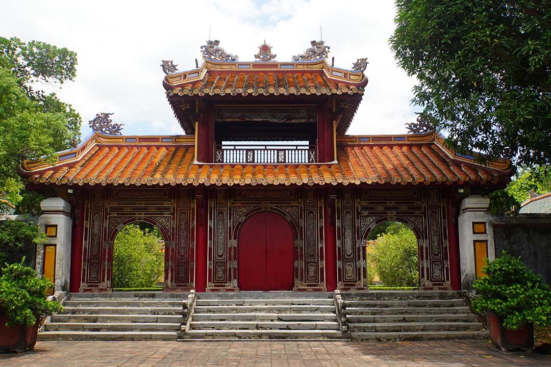 Front-side of Gia Long Tomb