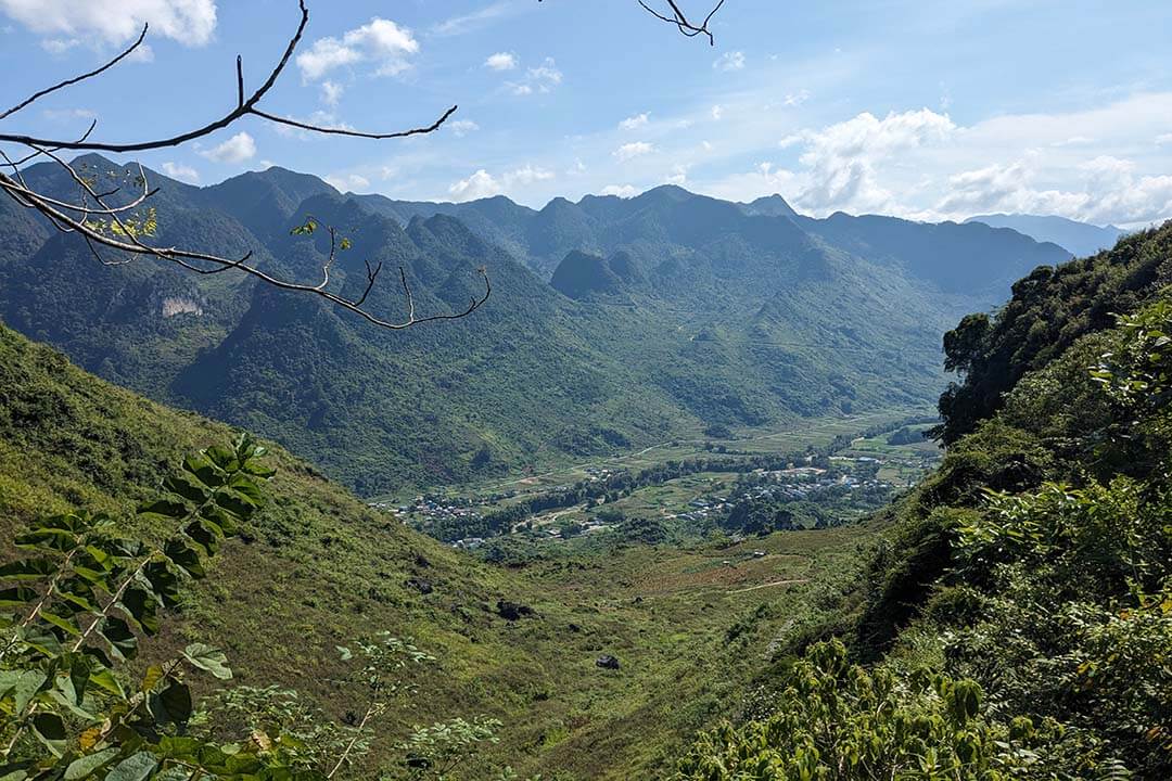 View of Lung Khuy Cave in the morning