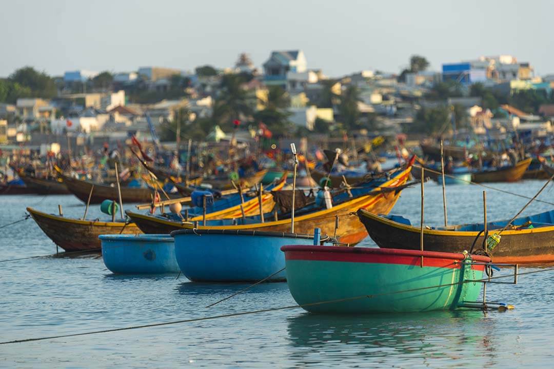 A corner of Nghi Thuy fishing village