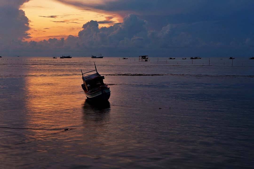 Sunset in Ham Ninh