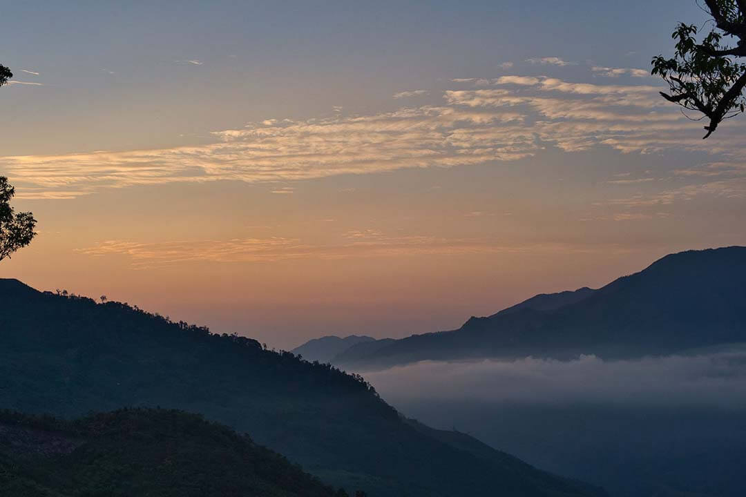 Sunset in Phu Xai Lai Leng