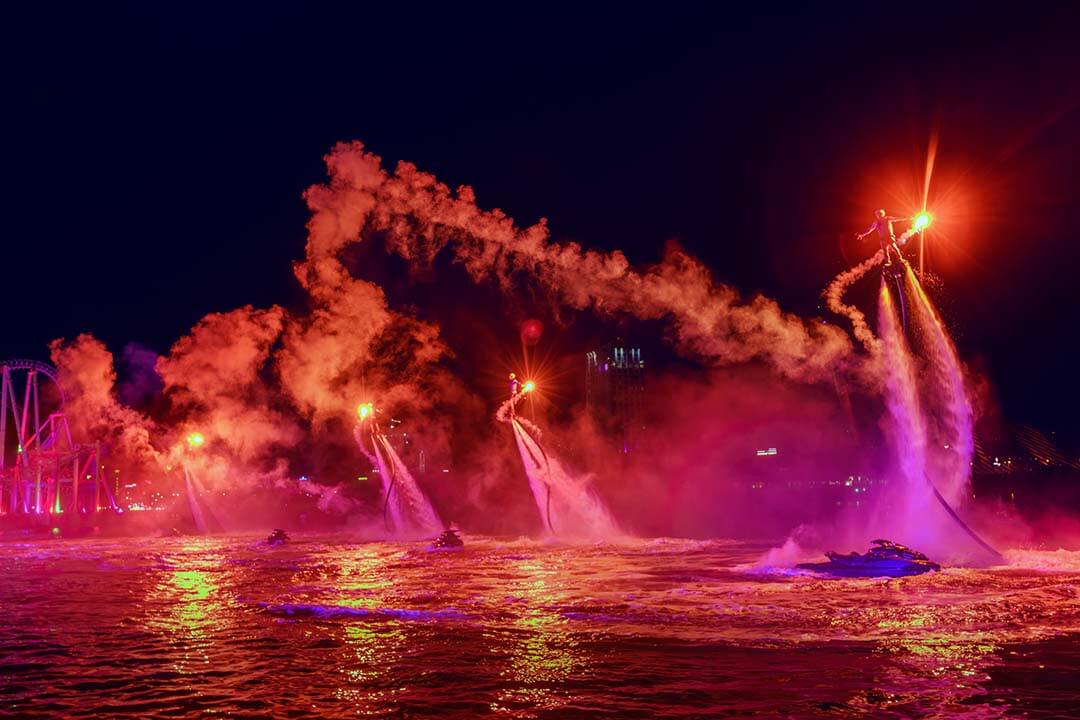 The symphony of the river at Da Nang downtown