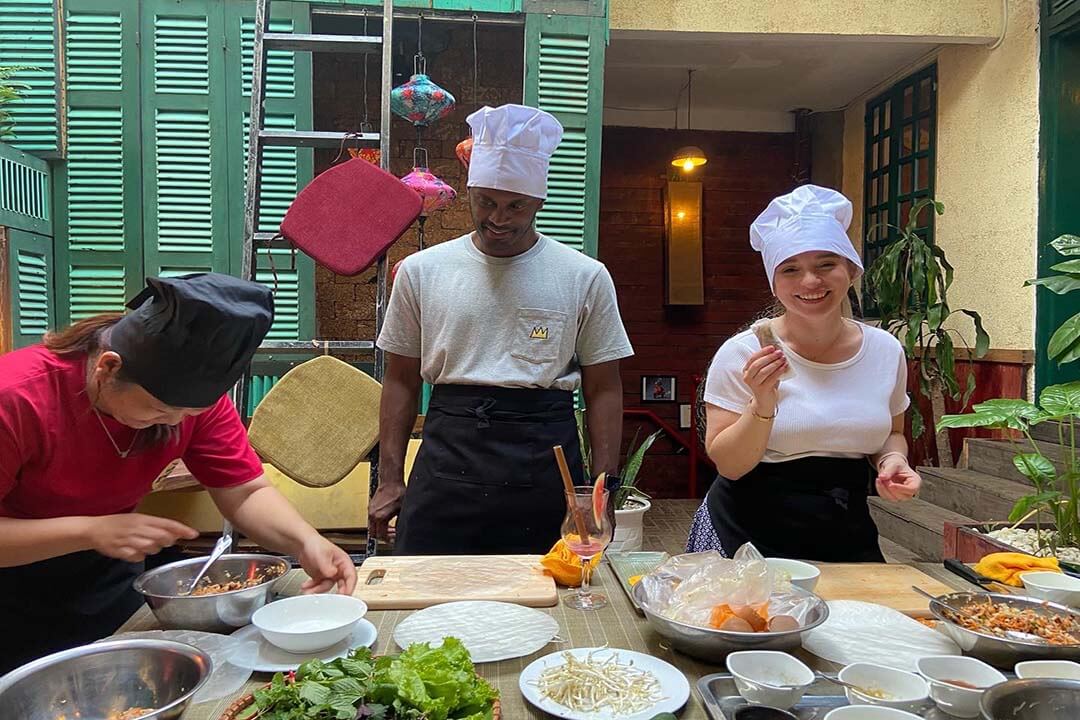 Cooking Class in Hanoi Food Culture restaurant