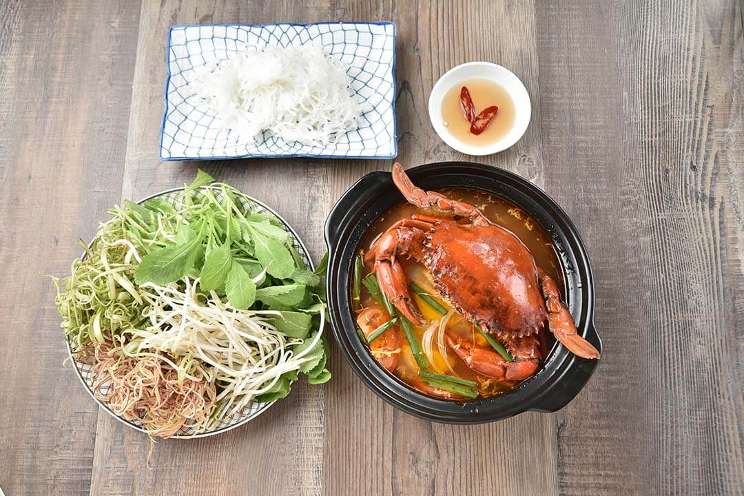 Crab Hotpot at Minh Anh Hotpot