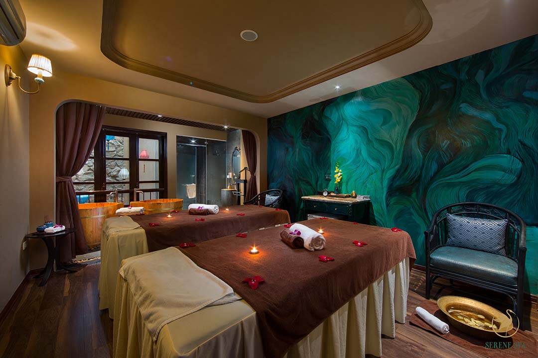 Massage room in Serene Spa Hanoi