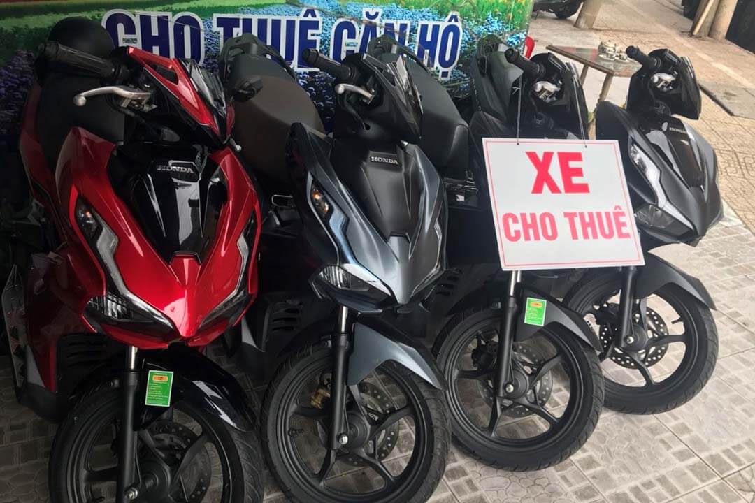 Motorbike rental in Dalat