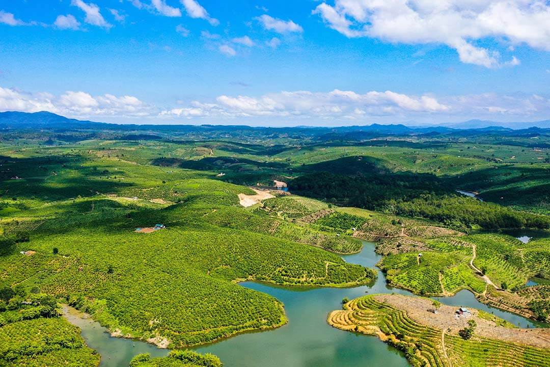 View from the top of Samson Mountain